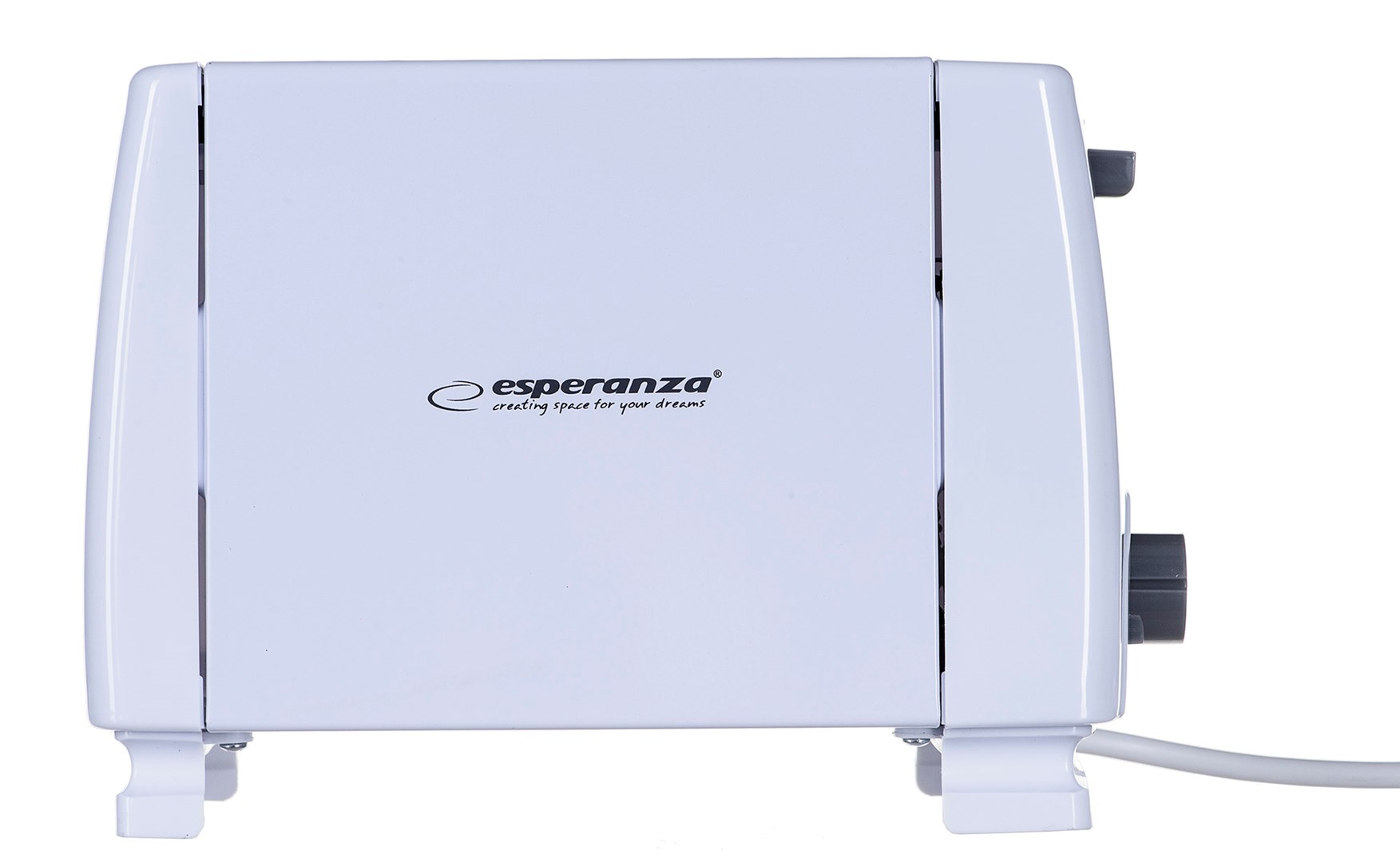 Toster EKT001 Caprese ESPERANZA (2 kriške, 600 W bijeli)-1