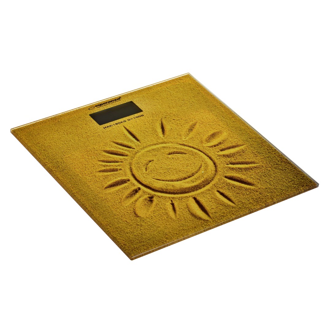 Vaga ESPERANZA EBS006 (elektronska, kvadratna) (bež)-1