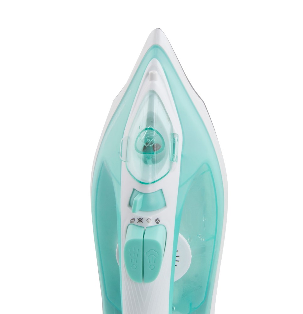Parno glačalo ESPERANZA Silk EHI005 (2200 W, keramička ploča glačala, 220 ml, zelena/bijela)-2