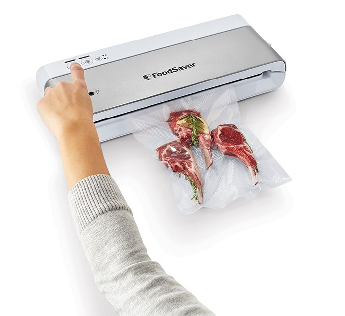 Kompaktna vakuum zavarivačica FOODSAVER VS0100X (praktična za očuvanje hrane)-6