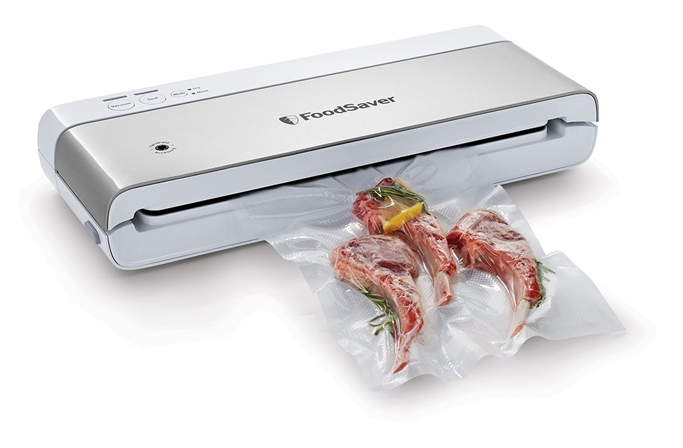 Kompaktna vakuum zavarivačica FOODSAVER VS0100X (praktična za očuvanje hrane)