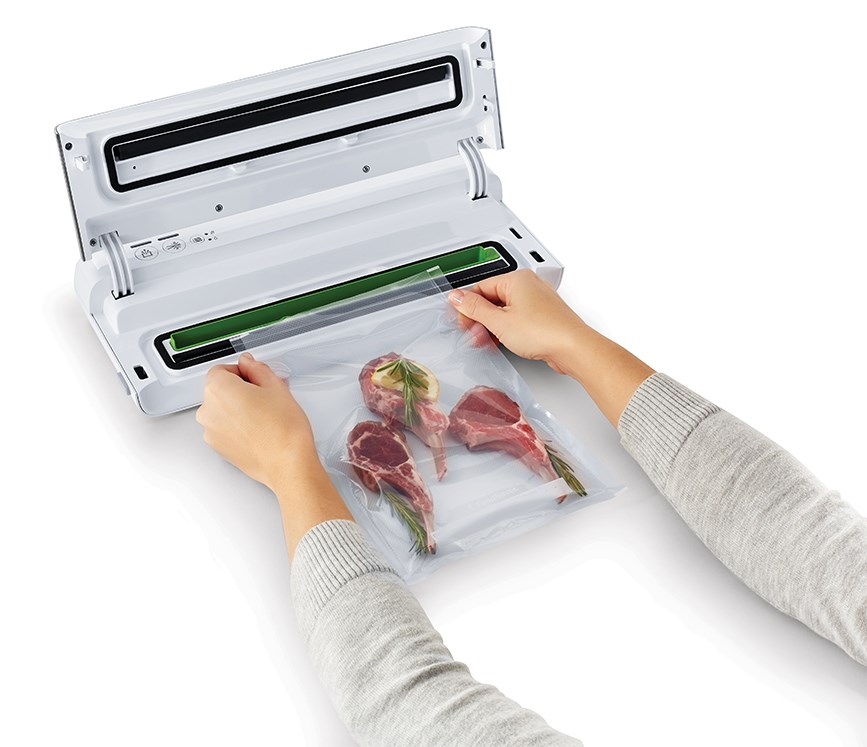 Kompaktna vakuum zavarivačica FOODSAVER VS0100X (praktična za očuvanje hrane)-4