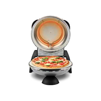 Pećnica za pizzu G3 FERRARI Delizia (1 pizza, 1200 W) srebrna-0
