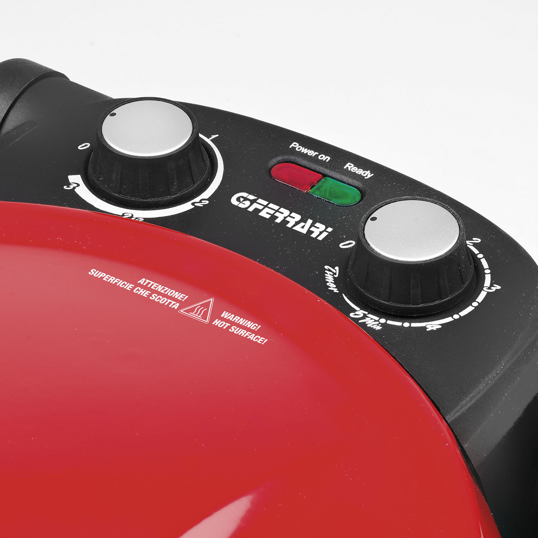 G3 Ferrari Pizzeria Snack Napoletana pizza maker/oven 1 pizza(s) 1200 W Black, Red-7