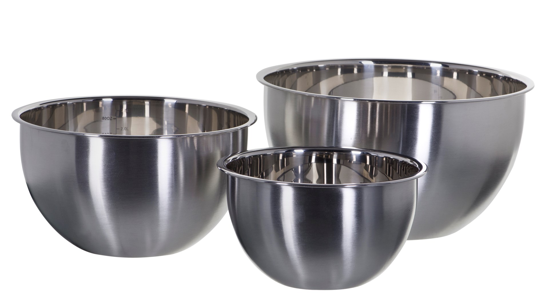 Set zdjela GEFU MONDI G-89430 (16/20/24 cm, nehrđajući čelik, s poklopcima)-17
