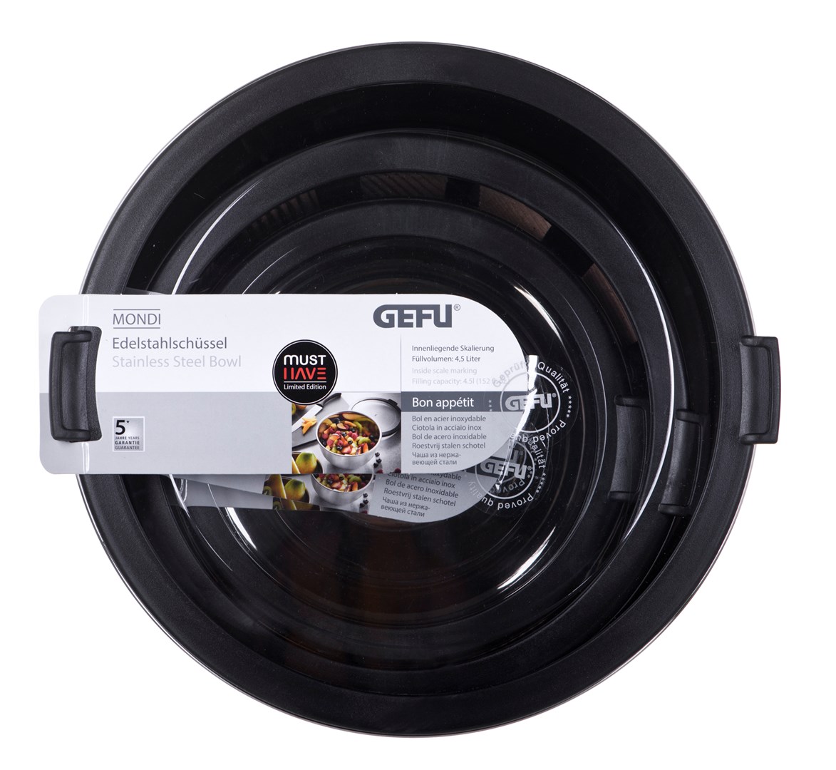 Set zdjela GEFU MONDI G-89430 (16/20/24 cm, nehrđajući čelik, s poklopcima)-20