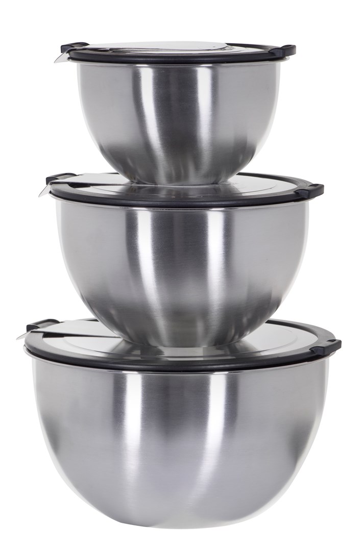 Set zdjela GEFU MONDI G-89430 (16/20/24 cm, nehrđajući čelik, s poklopcima)-18