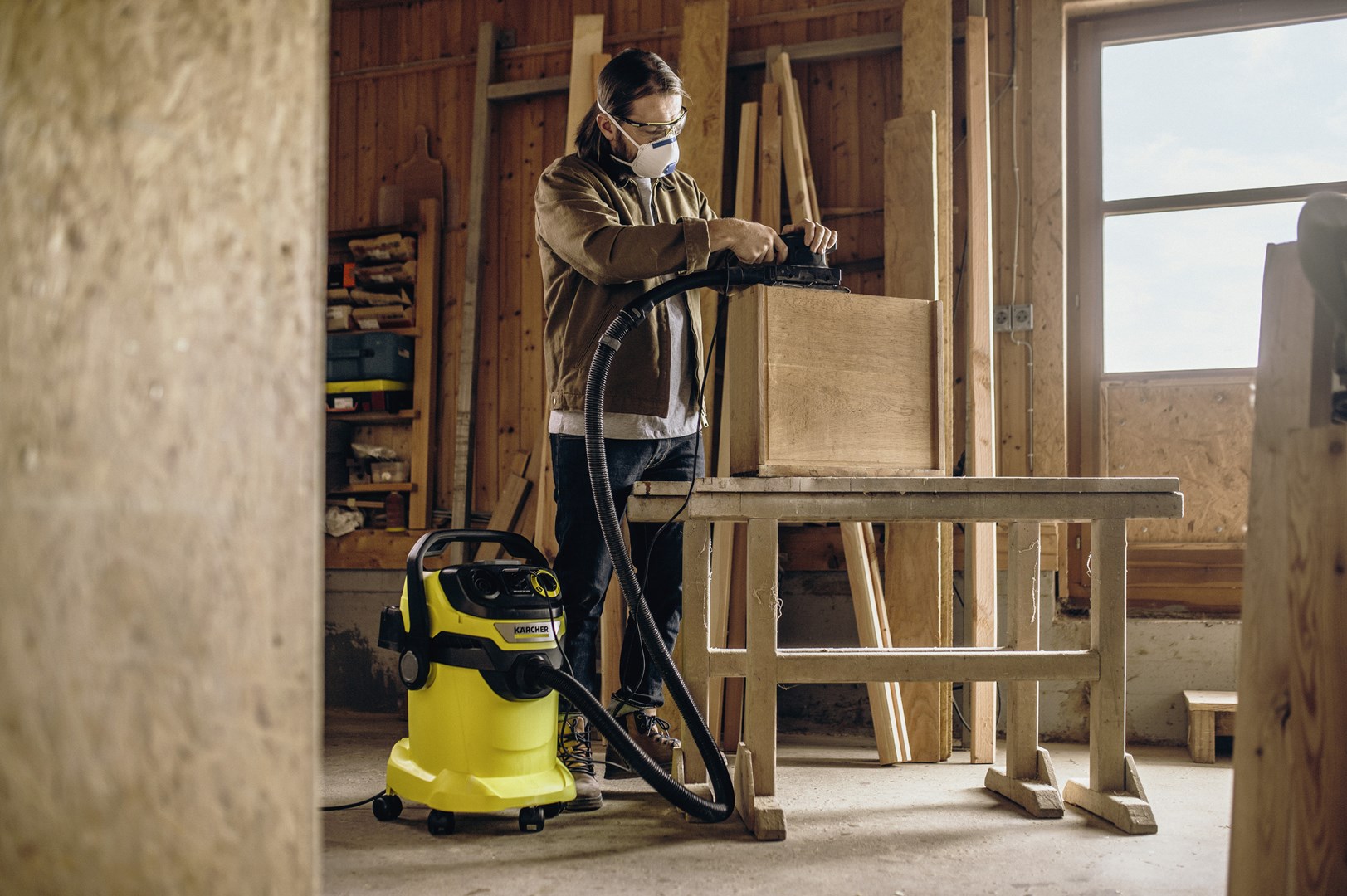Usisavač uniwersalny KARCHER KWD 3 V-17/4/20/F - 1.628-442.0-6