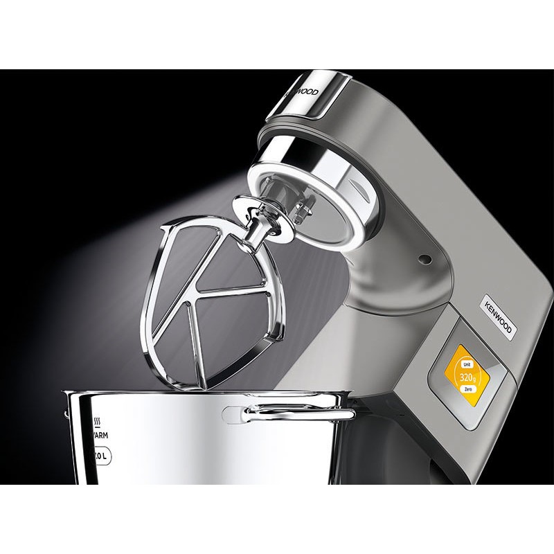 Kenwood KWL90.004SI food processor 1400 W 7 L Silver Built-in scales-5