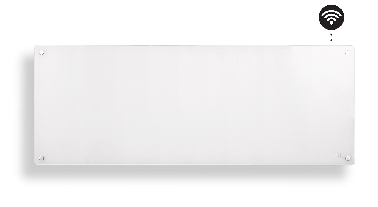 Glass heating panel Wifi + Bluetooth + LED display MILL GL1200WIFI3-0