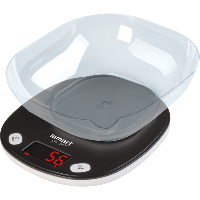 LAMART KITCHEN SCALES WITH BOWL LT7069-0