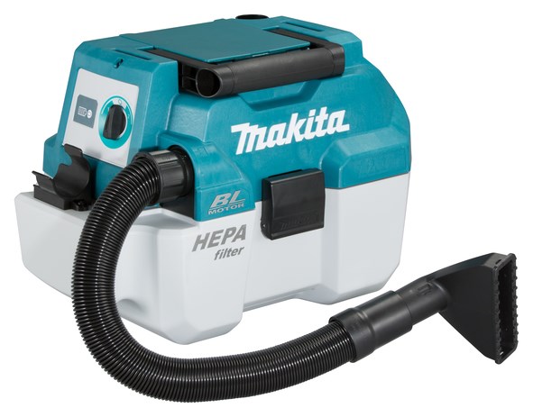 Usisavač za prašinu MAKITA DVC750LZX1 (7.5 L, 55 W, plava i bijela boja)-0