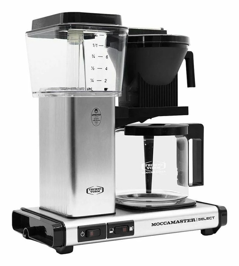 Aparat za kavu MOCCAMASTER KBG Select (1,25 l, 10 šalica, 1 520 W, ECBC / SCA certificiran)-2