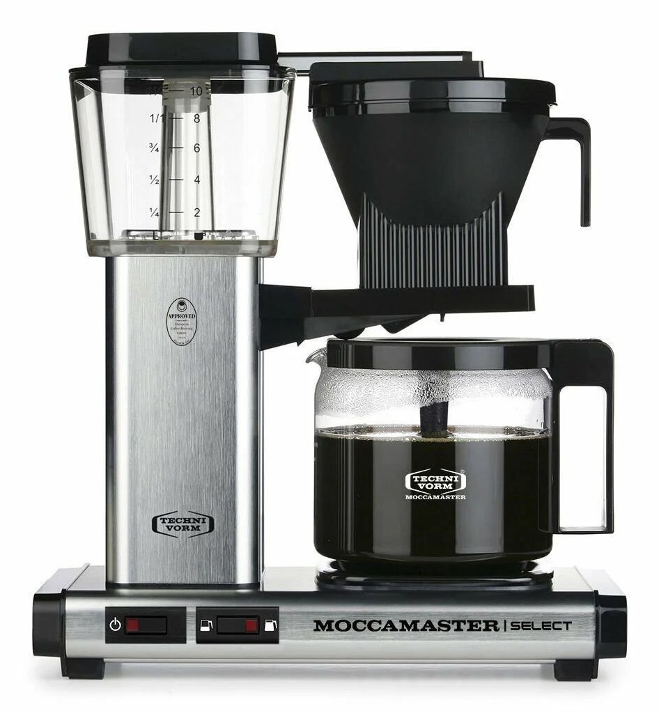 Aparat za kavu MOCCAMASTER KBG Select (1,25 l, 10 šalica, 1 520 W, ECBC / SCA certificiran)-3