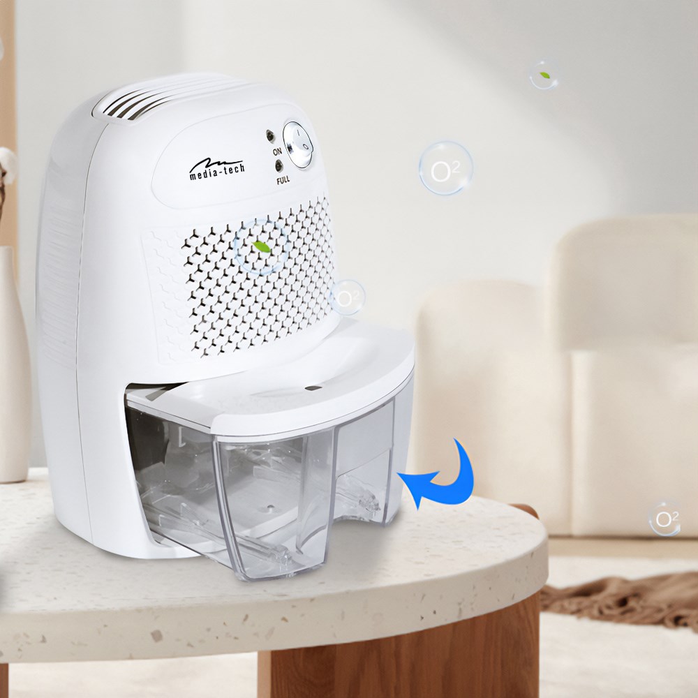 Odvlaživač MEDIA-TECH MT6529 (kapacitet 300ml/dan, niska potrošnja energije, automatsko isključivanje)-1