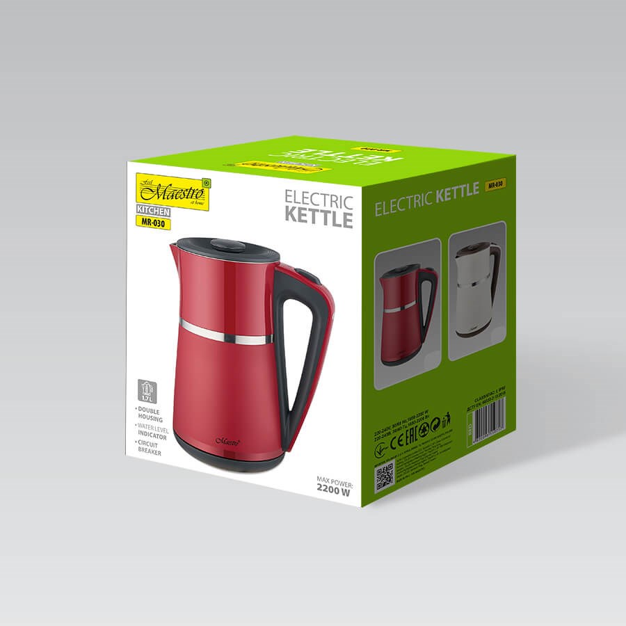 Električno kuhalo za vodu Feel-Maestro MR030 crveno 1.2 L 1500 W-3