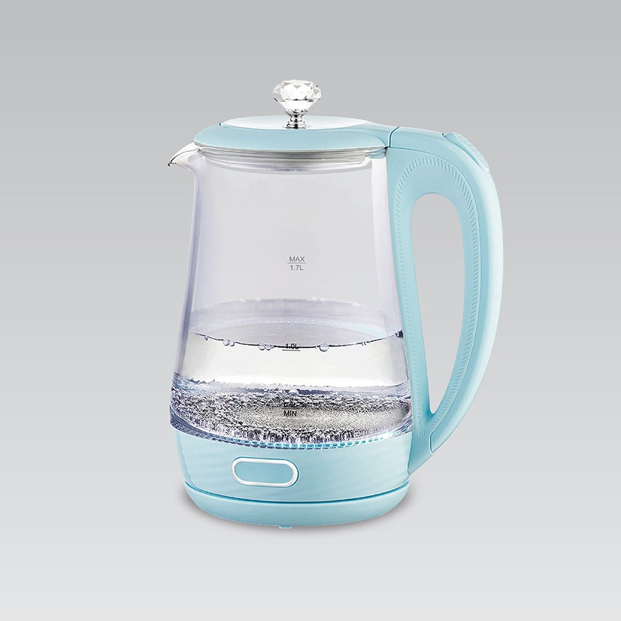 Električno stakleno kuhalo za vodu Maestro plavo 1.7 L MR-052-BLUE-0