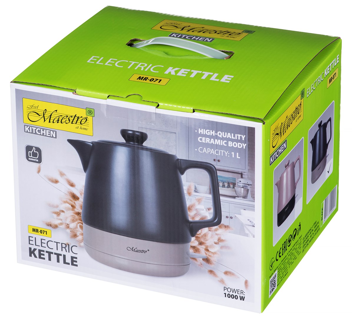 Električno kuhalo za vodu MAESTRO 1 l MR-071-4