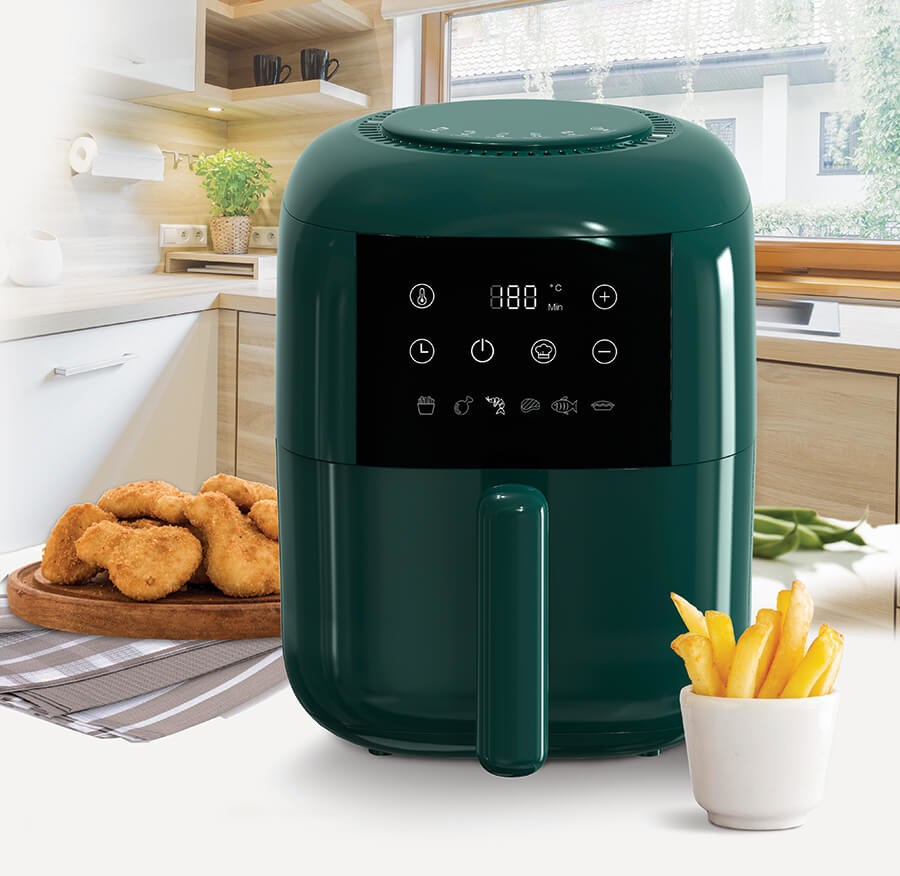 Friteza Feel-Maestro MR-755 3 L 1200 W bez ulja zelena-1