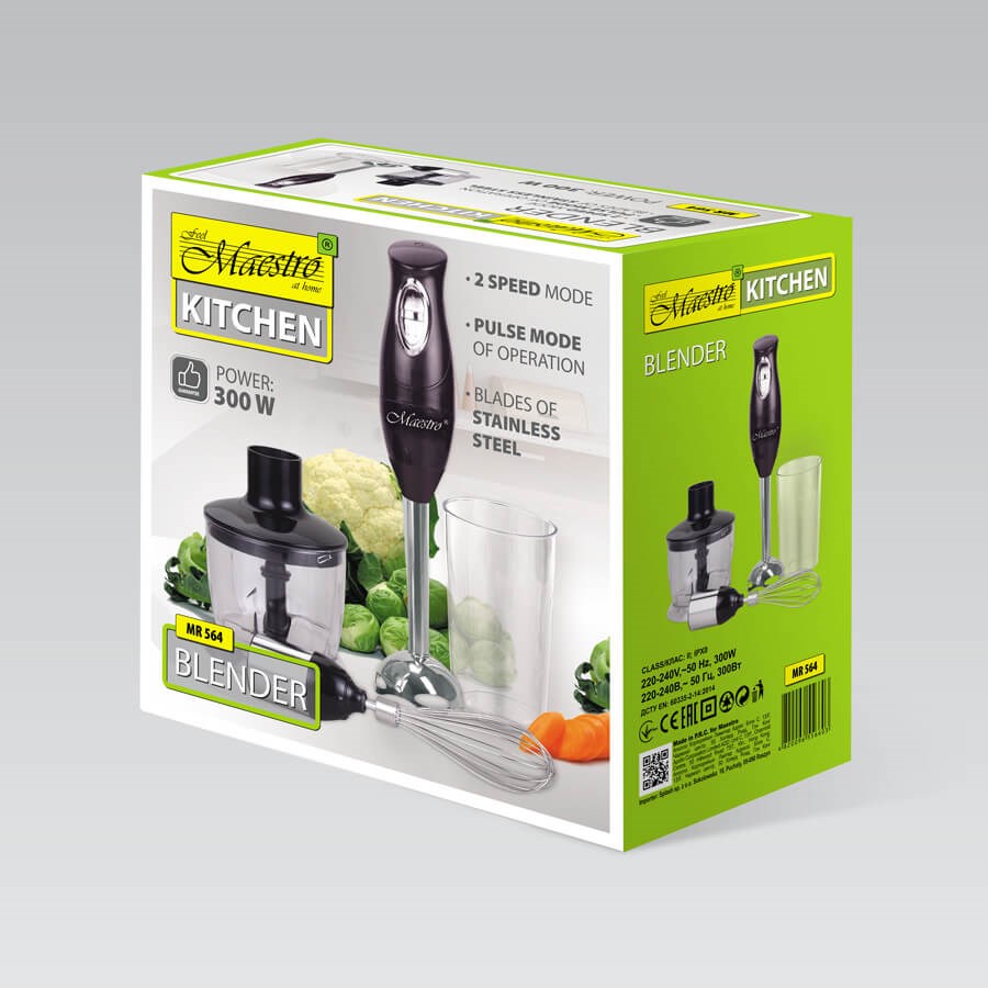Štapni blender MAESTRO MR564, crni-3