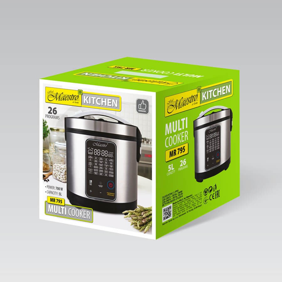 MULTICOOKER MAESTRO MR-795 26 programs, 700 W-2