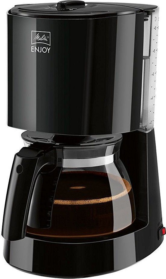Aparat za kavu MELITTA Enjoy II 1017-02 (1,25 l, 1 000 W, crni)-0