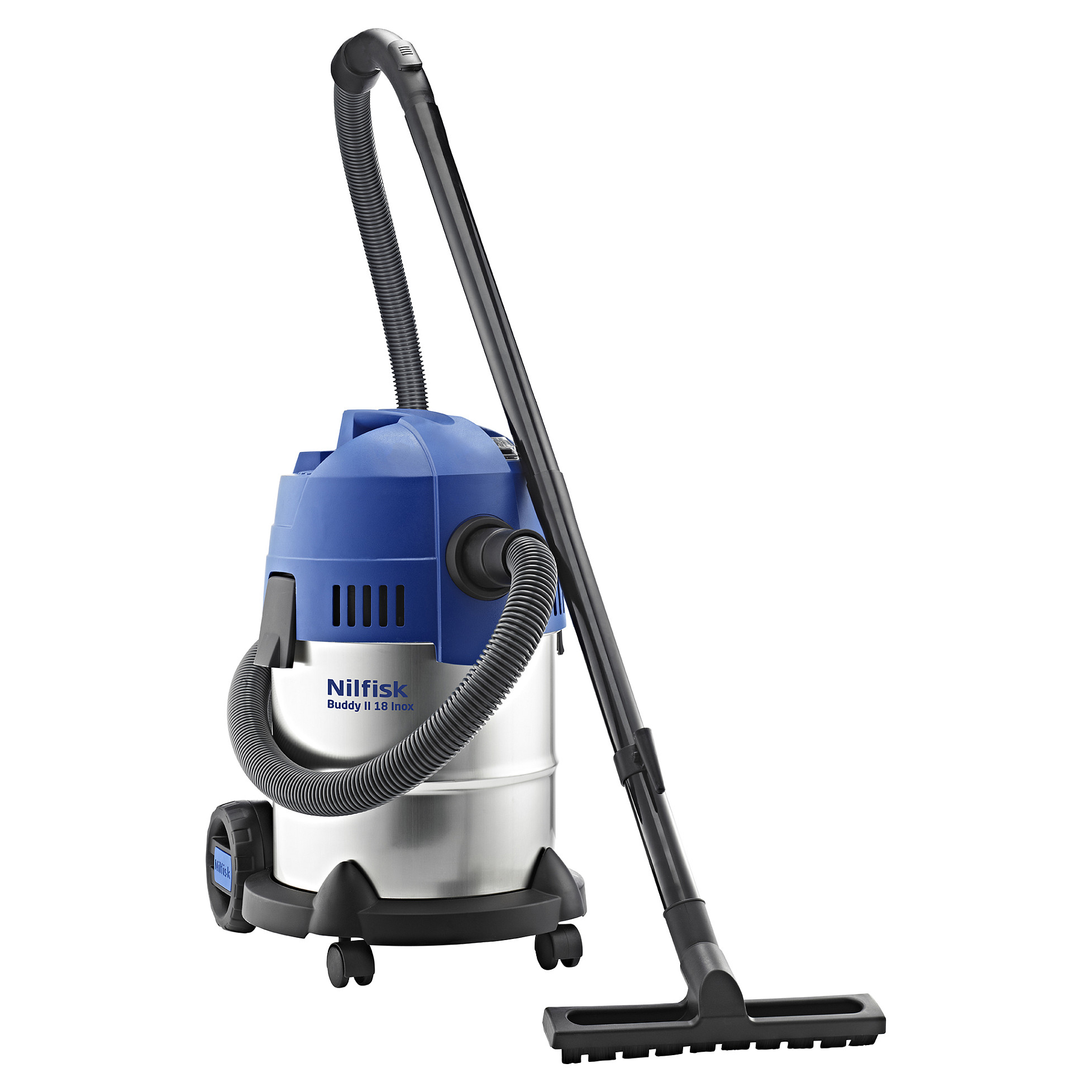 Usisavač Nilfisk Buddy II 18 Inox (crni, 18 L, 1200 W)-0