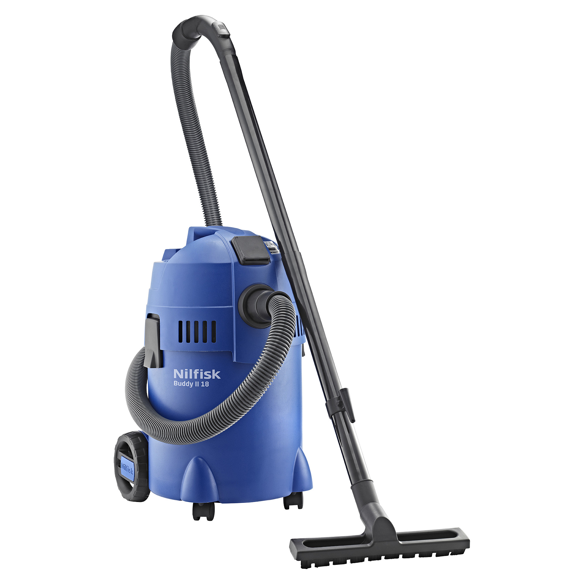 Usisavač NILFISK Buddy II 18T (crno-plavi, 18 l, 1200 W)