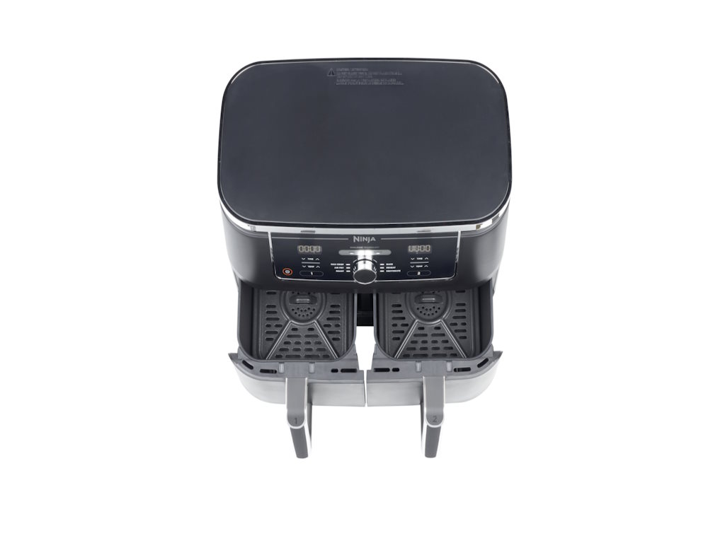 Ninja AF400EU fryer Double 9.5 L Stand-alone 2470 W Hot air fryer crna