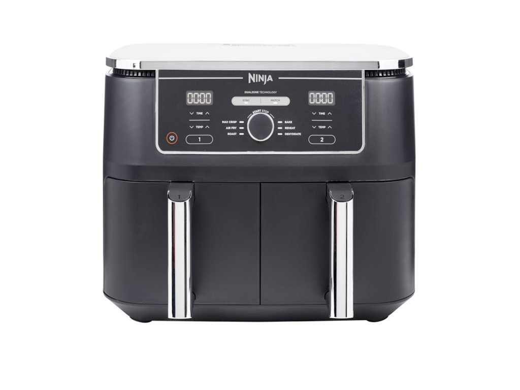 Ninja AF400EU fryer Double 9.5 L Stand-alone 2470 W Hot air fryer crna-1