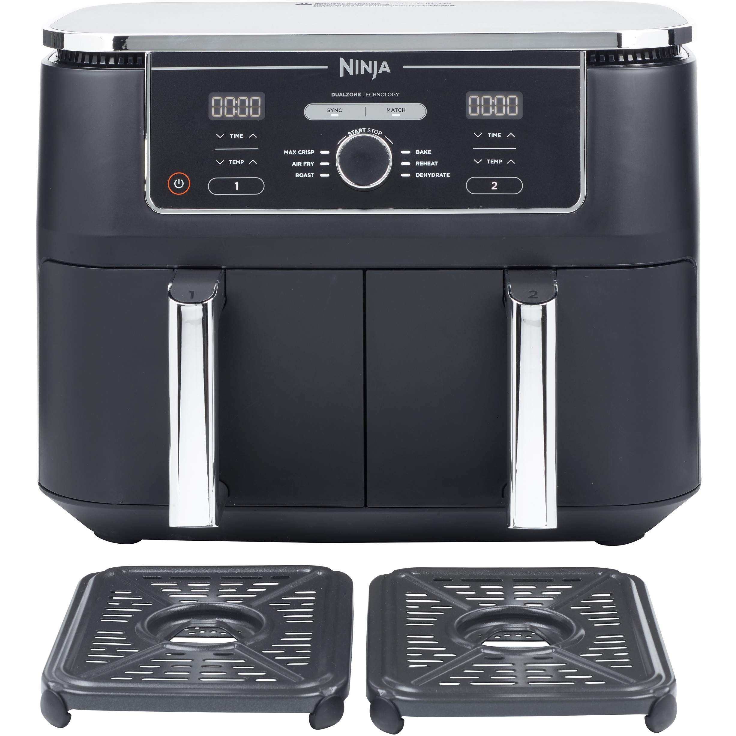Ninja AF400EU fryer Double 9.5 L Stand-alone 2470 W Hot air fryer crna-9