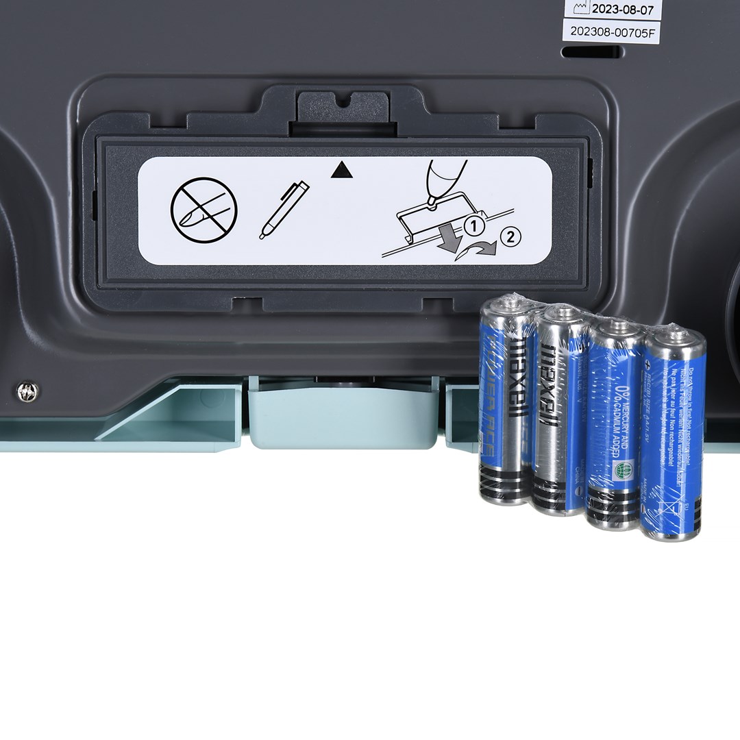 Elektronična vaga Omron BF511 (kvadratna, tirkizna)-6