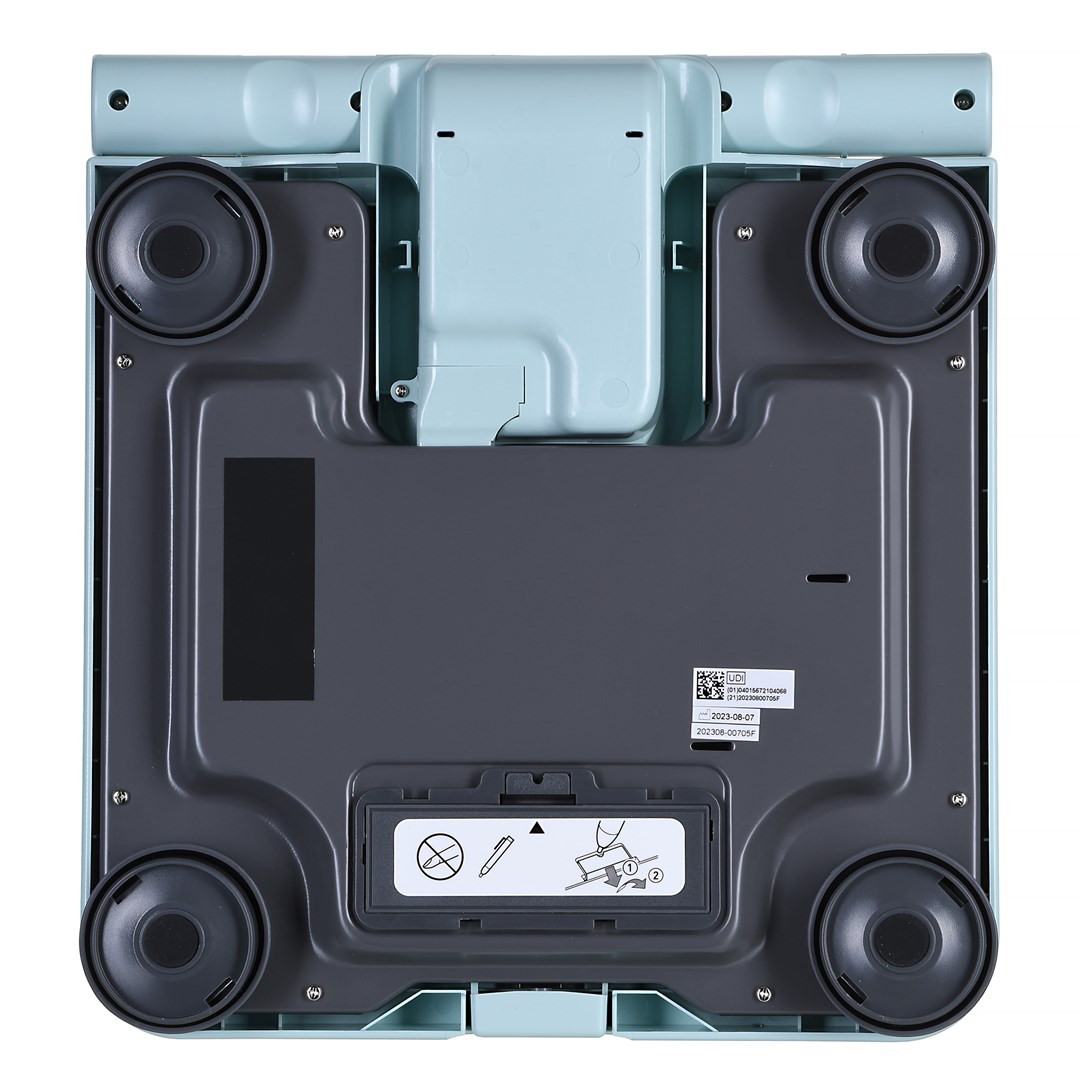 Elektronična vaga Omron BF511 (kvadratna, tirkizna)-5