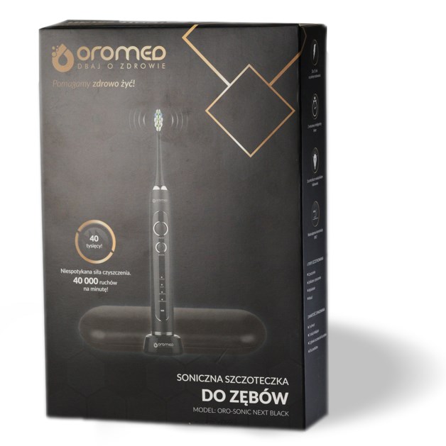 Szczoteczka soniczna OROMED ORO SONIC NEXT BLACK-10