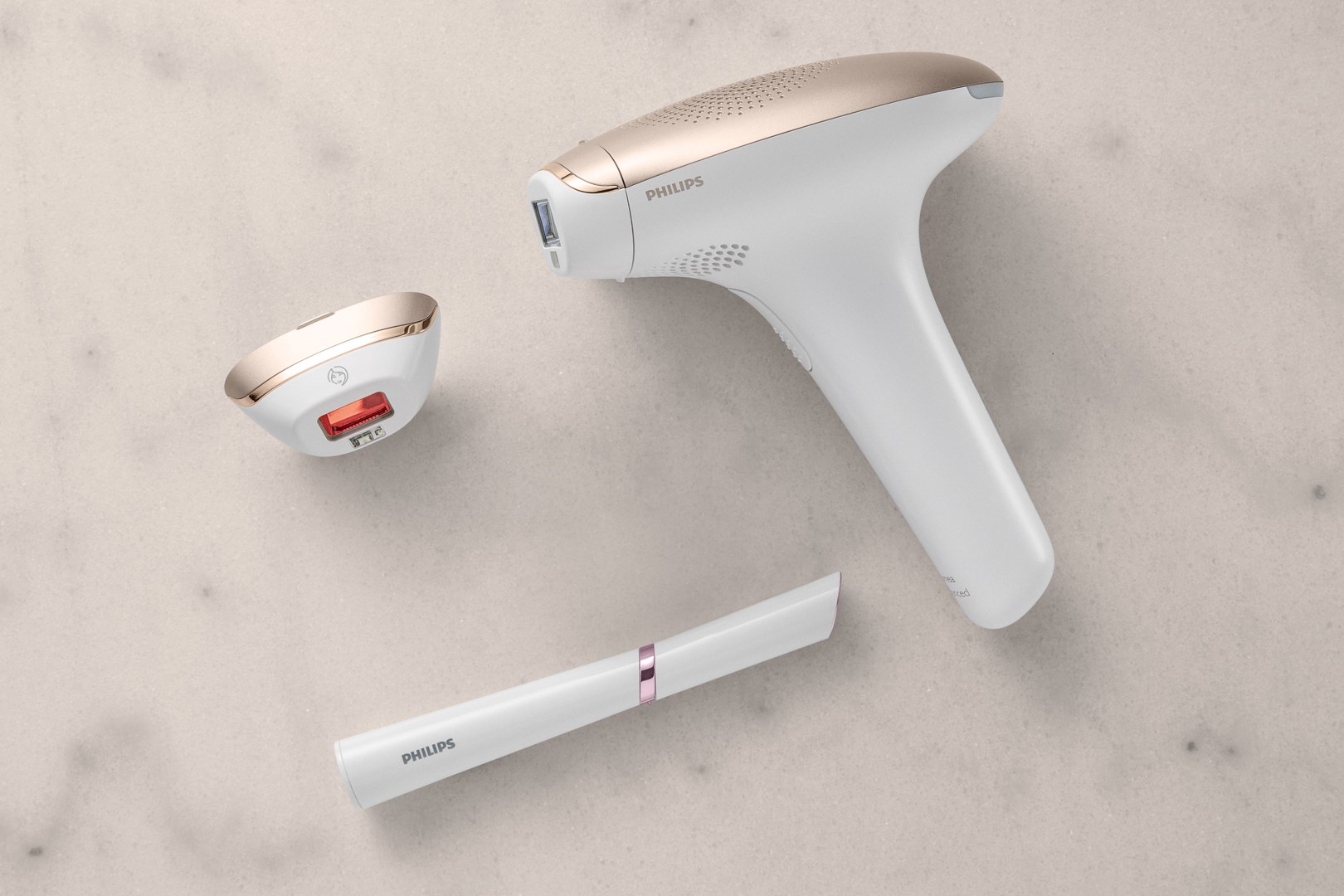 IPL uređaj PHILIPS Lumea Advanced BRI921/00 (Intense Pulsed Light, 250.000 bljeskova, nastavci za tijelo i lice, žičani)-1