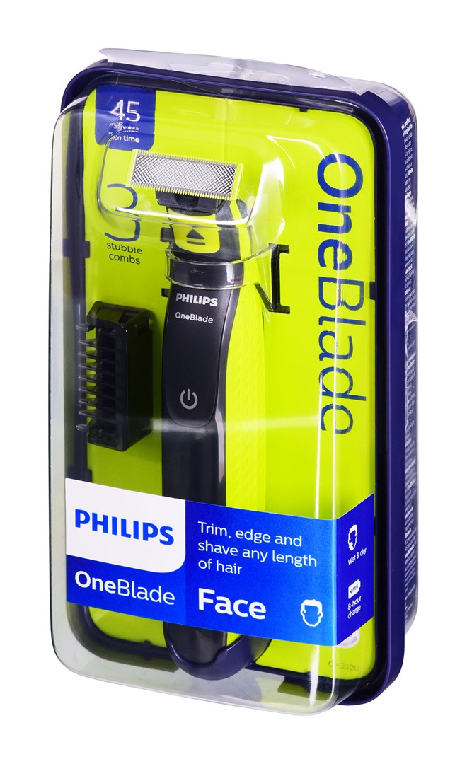 Trimer za bradu PHILIPS OneBlade QP2520/20 (mokro i suho brijanje)-7