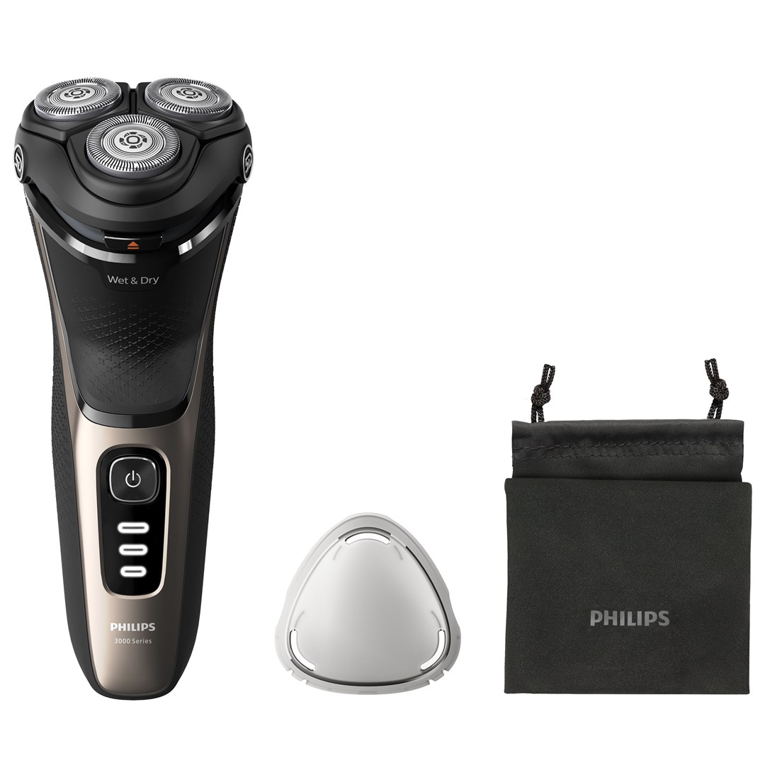 Električni brijač PHILIPS S3242/12 crno-zlatni-0