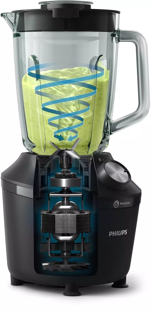 Blender Philips 3000 series HR2291/01 (ProBlend Crush Tech., 600 W, 2 L)-8