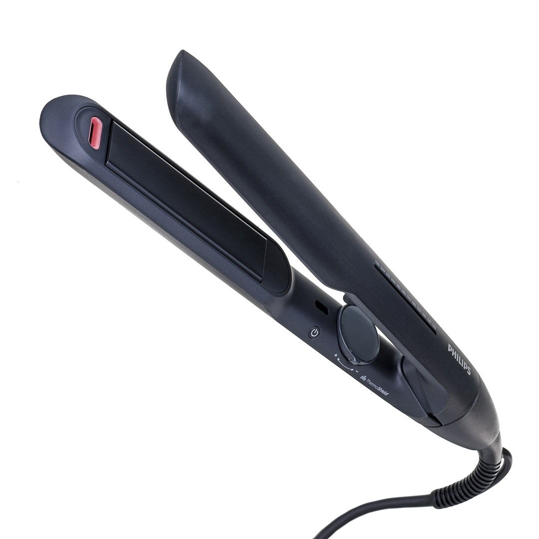 Pegla za kosu PHILIPS BHS510/00 Series 5000 (ThermoShield zaštita, keramičke ploče obogaćene arganovim uljem, ionska njega, 105 mm plutajuće ploče, podesiva temperatura 120–230 °C, LED zaslonski regulator)-2