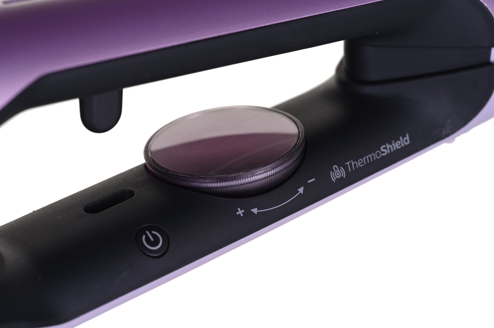 Pegla za kosu PHILIPS 5000 Series BHS530/00 (ThermoShield zaštita, keramičke ploče obogaćene arganovim uljem, 2× ionska njega, 105 mm plutajuće ploče, temperatura 120–230 °C, LED regulator, automatsko isključivanje)-7