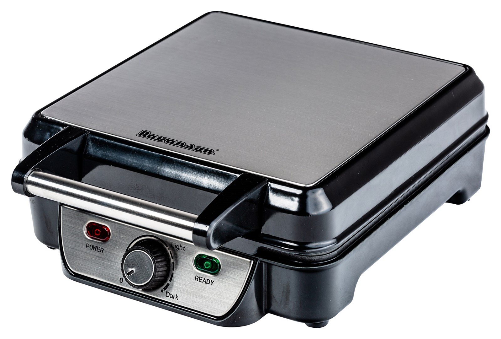 Aparat za vafle RAVANSON GR-7030 (4 vafle, 1100 W crni)-0