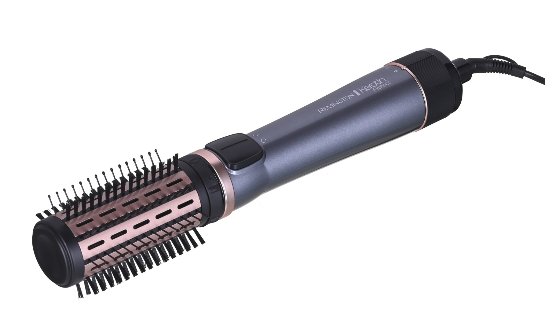 Remington AS8810 hair styling tool Hot air brush Steam Silver, Black, Gold 1000 W 3 m