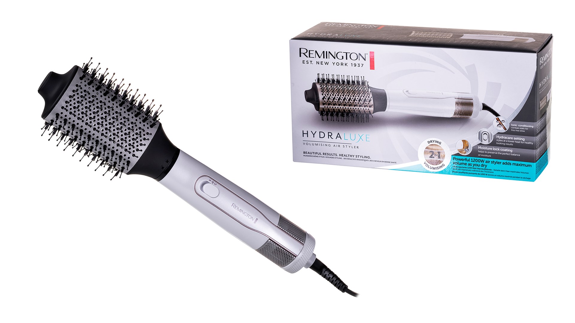 Četka za kosu REMINGTON AS8901 (topla zračna četka, 1200 W)-0