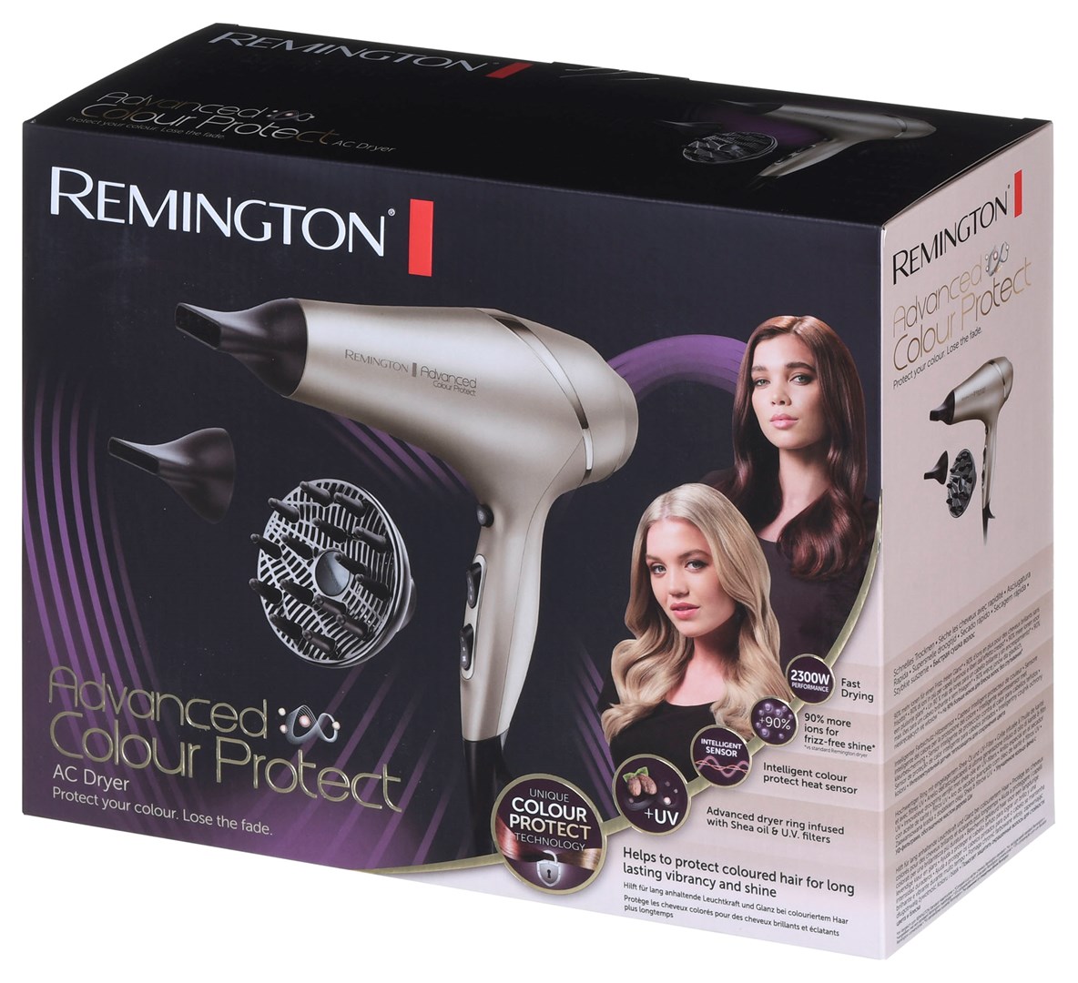 Sušilo za kosu REMINGTON AC8605 (2300 W, zlatno)-10