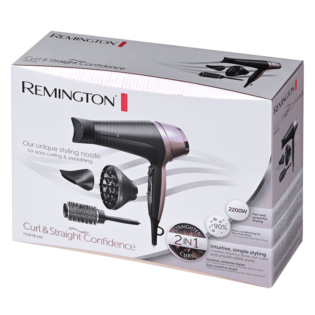 Remington D5706 hair dryer 2200 W Black, Pink gold-6