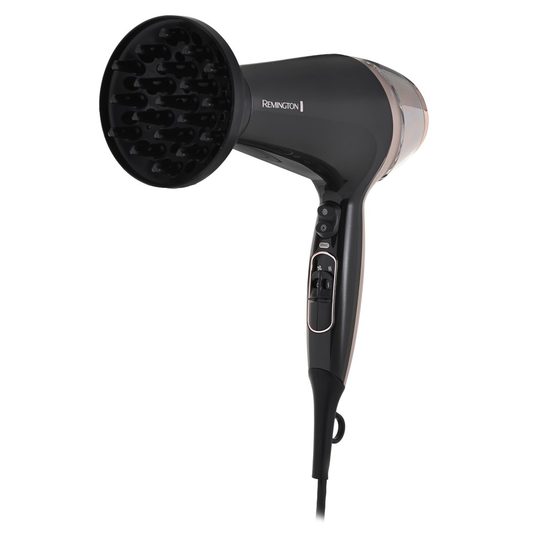 Remington D5706 hair dryer 2200 W Black, Pink gold-10