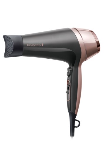 Remington D5706 hair dryer 2200 W Black, Pink gold-7