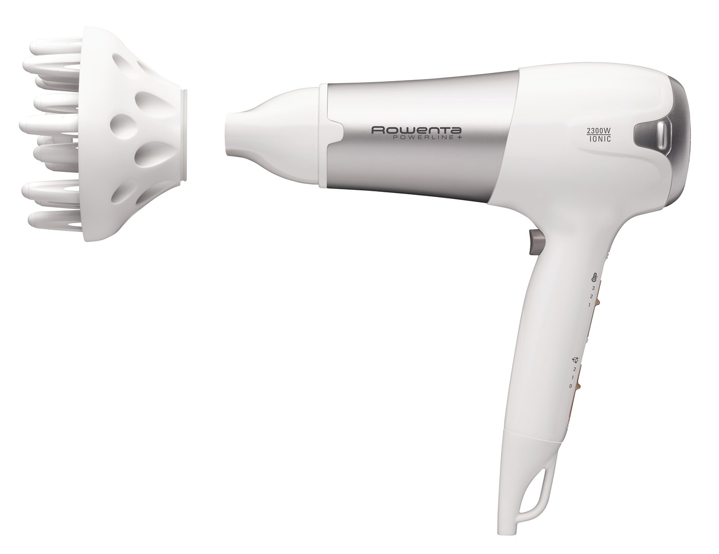 Sušilo za kosu Rowenta Powerline CV5090 (srebrno-bijelo, 2300 W)-3
