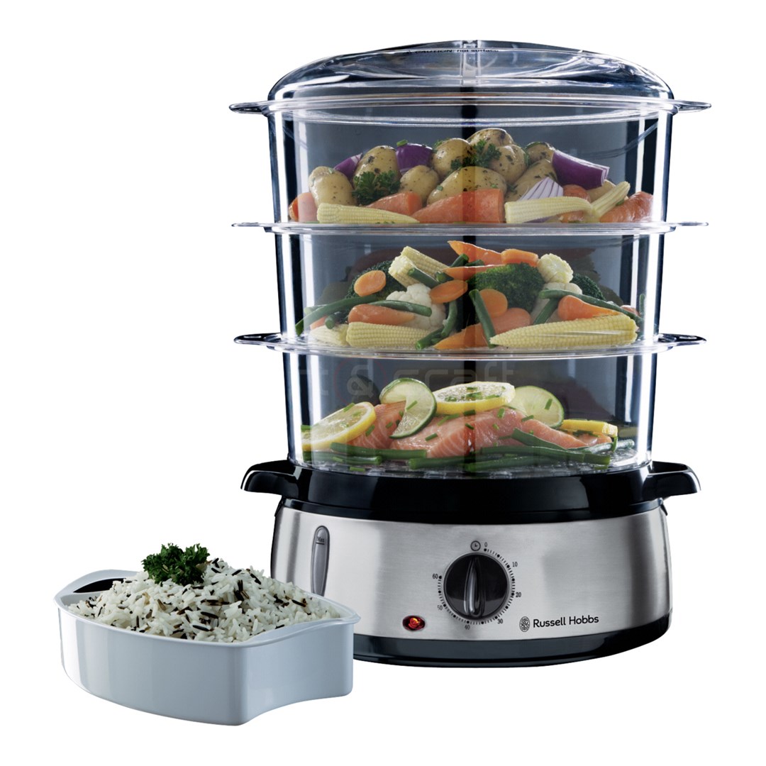RUSSELL HOBBS Cook@Home 19270-56 steam cooker 9 l 800 W Silver crna-0