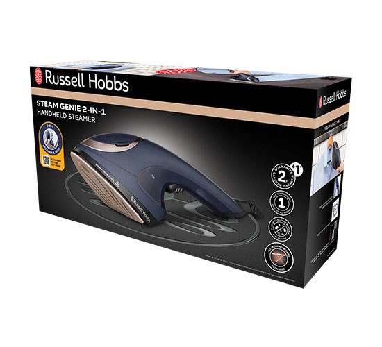 Ručni parni glačalo RUSSELL HOBBS 28370-56 (plavo, zlatno, 0.15 L, 1700 W)-7